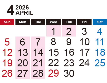 2026年,4月
